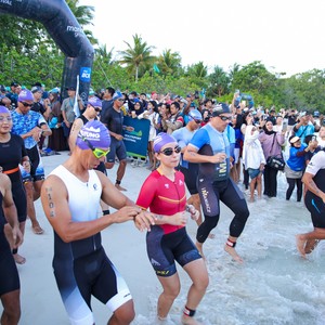 Race photo from Belitung Multisport Festival