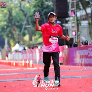 Race photo from SMARTFREN RUN 2026