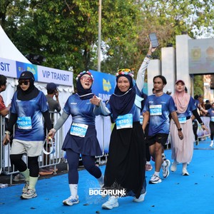Race photo from BOGORUN 2026