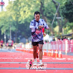 Race photo from SMARTFREN RUN 2026