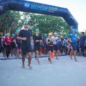 Race photo from Belitung Multisport Festival