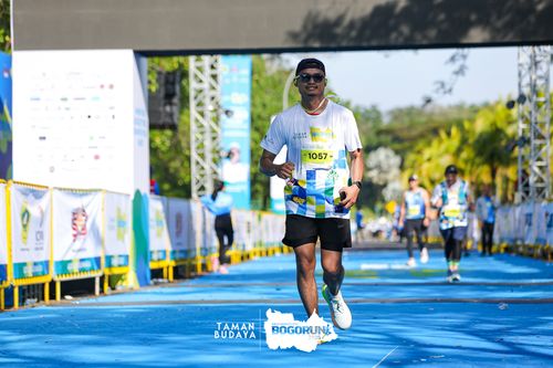 Race photo from Taman Budaya x BOGORUN 2025