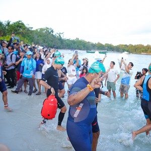 Race photo from Belitung Multisport Festival