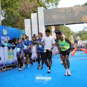 Race photo from BOGORUN 2026