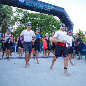 Race photo from Belitung Multisport Festival
