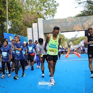 Race photo from BOGORUN 2026