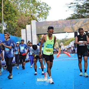 Race photo from BOGORUN 2026
