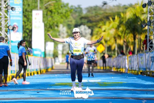 Race photo from Taman Budaya x BOGORUN 2025