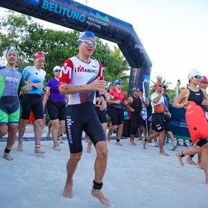 Race photo from Belitung Multisport Festival