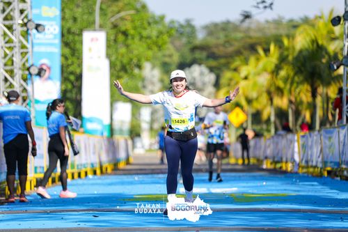 Race photo from Taman Budaya x BOGORUN 2025