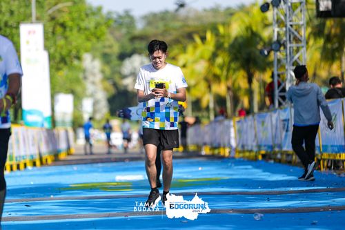 Race photo from Taman Budaya x BOGORUN 2025