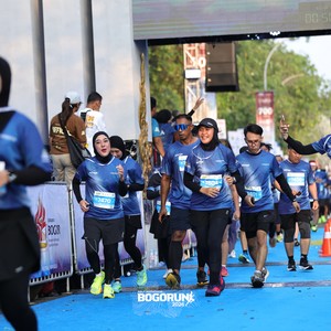 Race photo from BOGORUN 2026