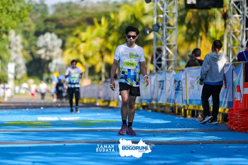Race photo from Taman Budaya x BOGORUN 2025