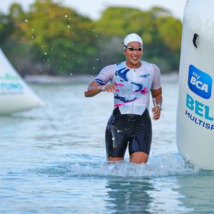 Race photo from Belitung Multisport Festival