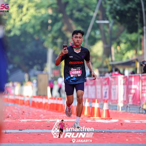 Race photo from SMARTFREN RUN 2026