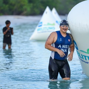 Race photo from Belitung Multisport Festival