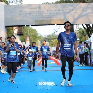 Race photo from BOGORUN 2026
