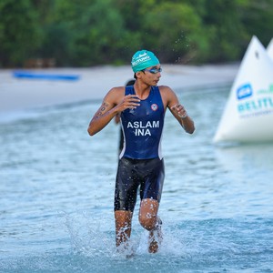 Race photo from Belitung Multisport Festival