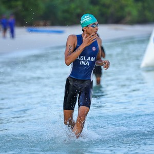 Race photo from Belitung Multisport Festival