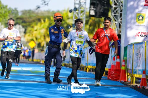 Race photo from Taman Budaya x BOGORUN 2025