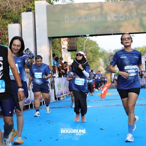 Race photo from BOGORUN 2026
