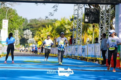 Race photo from Taman Budaya x BOGORUN 2025