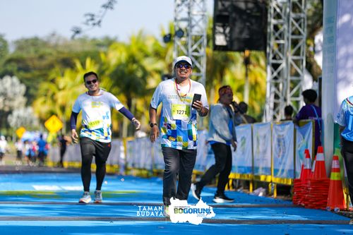 Race photo from Taman Budaya x BOGORUN 2025