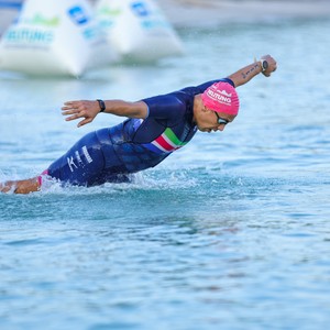 Race photo from Belitung Multisport Festival