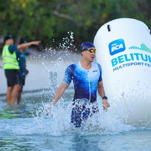 Race photo from Belitung Multisport Festival