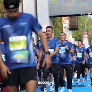 Race photo from BOGORUN 2026
