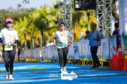 Race photo from Taman Budaya x BOGORUN 2025