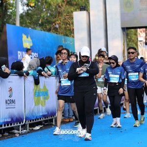 Race photo from BOGORUN 2026