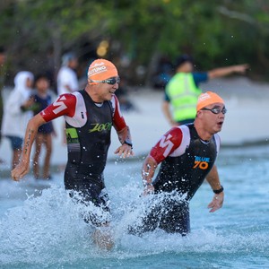 Race photo from Belitung Multisport Festival