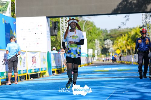 Race photo from Taman Budaya x BOGORUN 2025