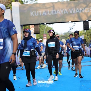 Race photo from BOGORUN 2026