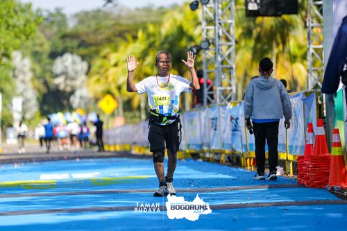 Race photo from Taman Budaya x BOGORUN 2025