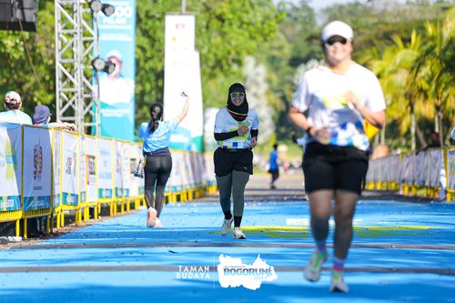 Race photo from Taman Budaya x BOGORUN 2025