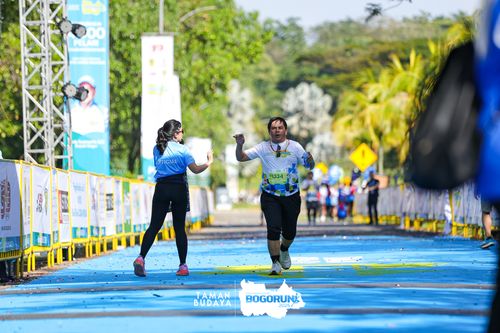 Race photo from Taman Budaya x BOGORUN 2025