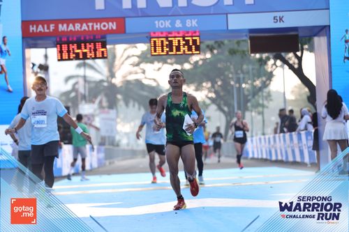 Race photo from SERPONG WARRIOR CHALLENGE RUN