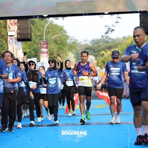 Race photo from BOGORUN 2026