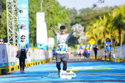 Race photo from Taman Budaya x BOGORUN 2025