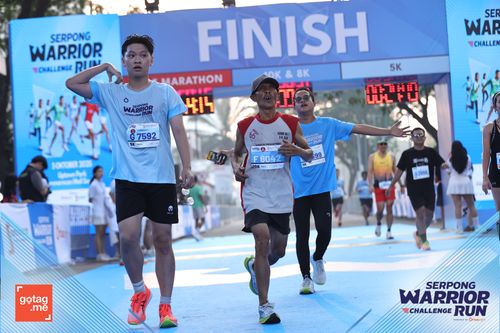Race photo from SERPONG WARRIOR CHALLENGE RUN