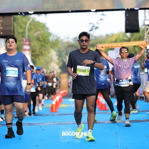 Race photo from BOGORUN 2026