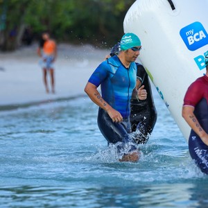 Race photo from Belitung Multisport Festival