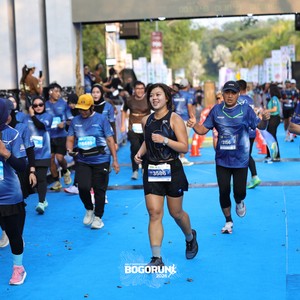Race photo from BOGORUN 2026