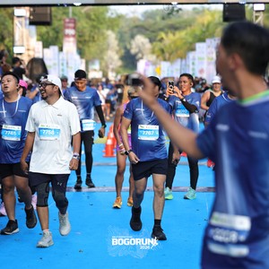 Race photo from BOGORUN 2026