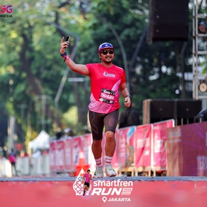 Race photo from SMARTFREN RUN 2026