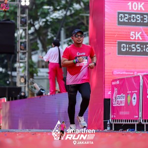 Race photo from SMARTFREN RUN 2026