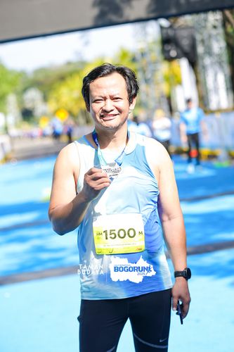 Race photo from Taman Budaya x BOGORUN 2025
