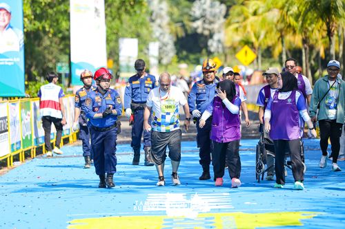 Race photo from Taman Budaya x BOGORUN 2025